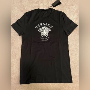 Versace men black t-shirt